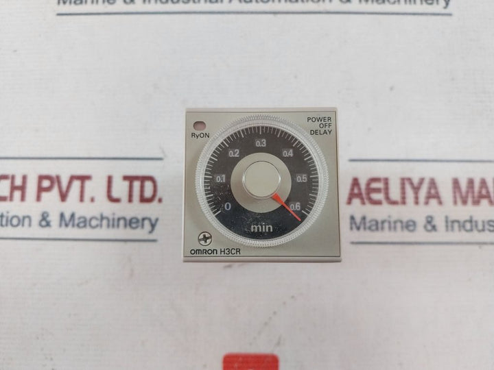 Omron H3Cr-h8L Power Off Delay Timer 0-0.6 Min