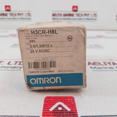 Omron H3Cr-h8L Power Off Delay Timer 0-12 Sec 5A 250V Ac