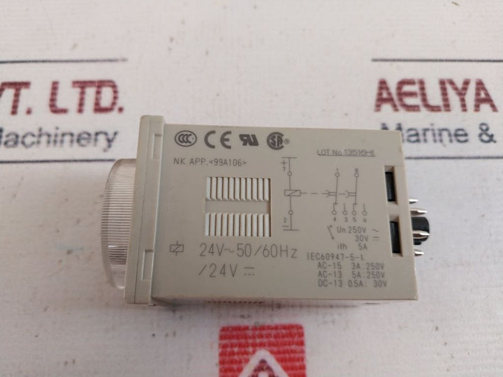 Omron H3Cr-h8L Power Off Delay Timer 0-6 Sec