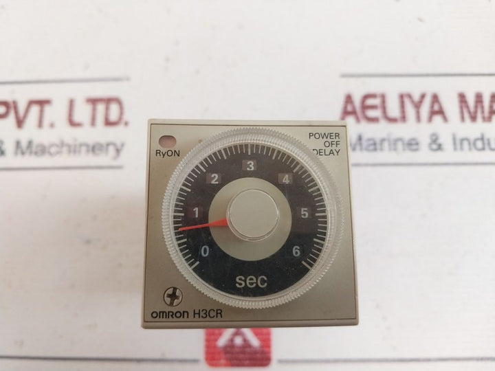 Omron H3Cr-h8L Power Off Delay Timer 0-6 Sec
