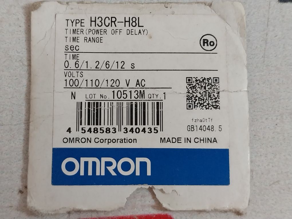 Omron H3Cr-h8L Power Off Delay Timer 50/60Hz