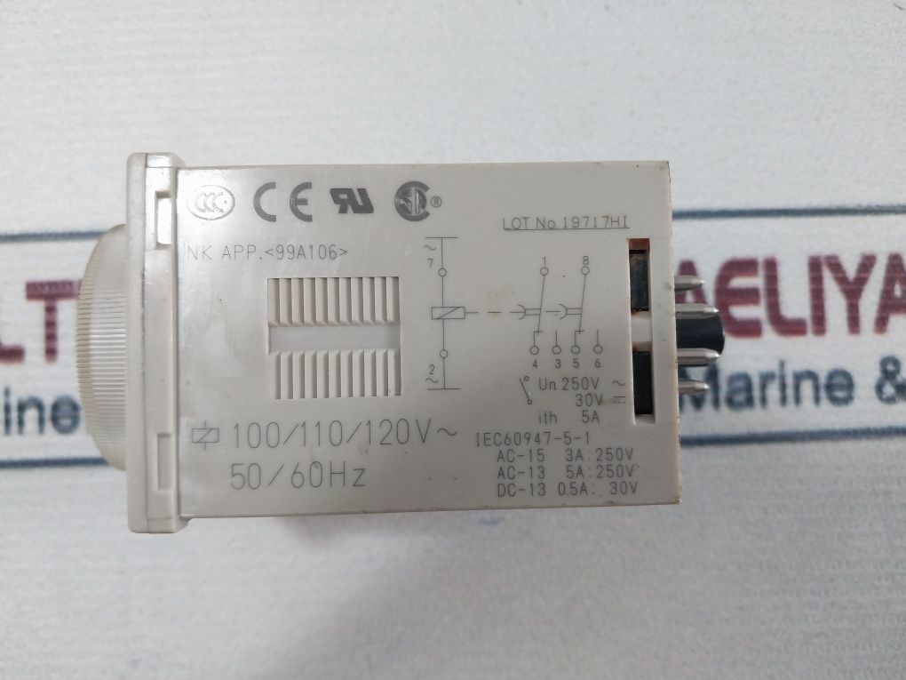 Omron H3Cr-h8L Timer 0.05S To 12S