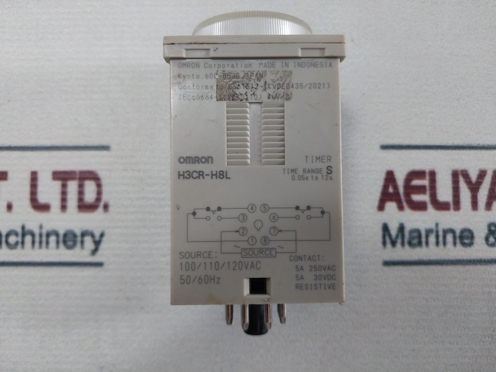 Omron H3Cr-h8L Timer 0.05S To 12S