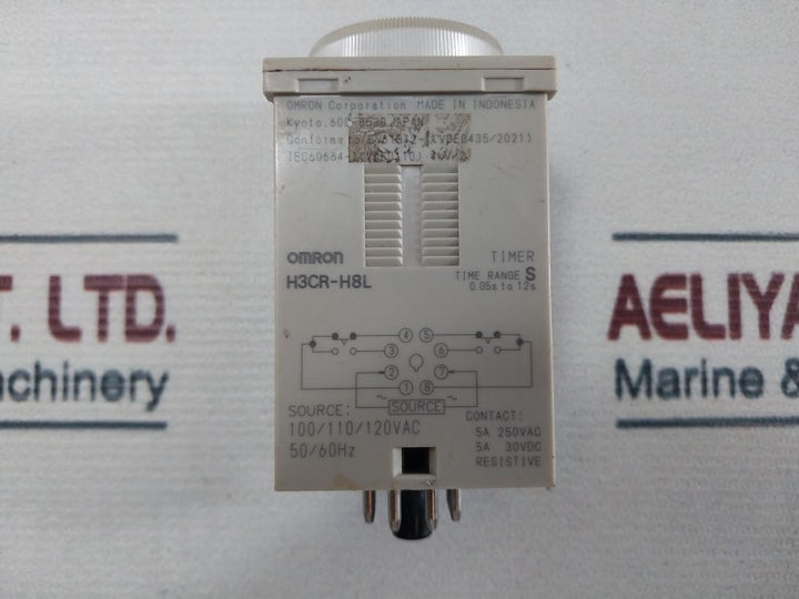Omron H3Cr-h8L Timer 0.05S To 12S