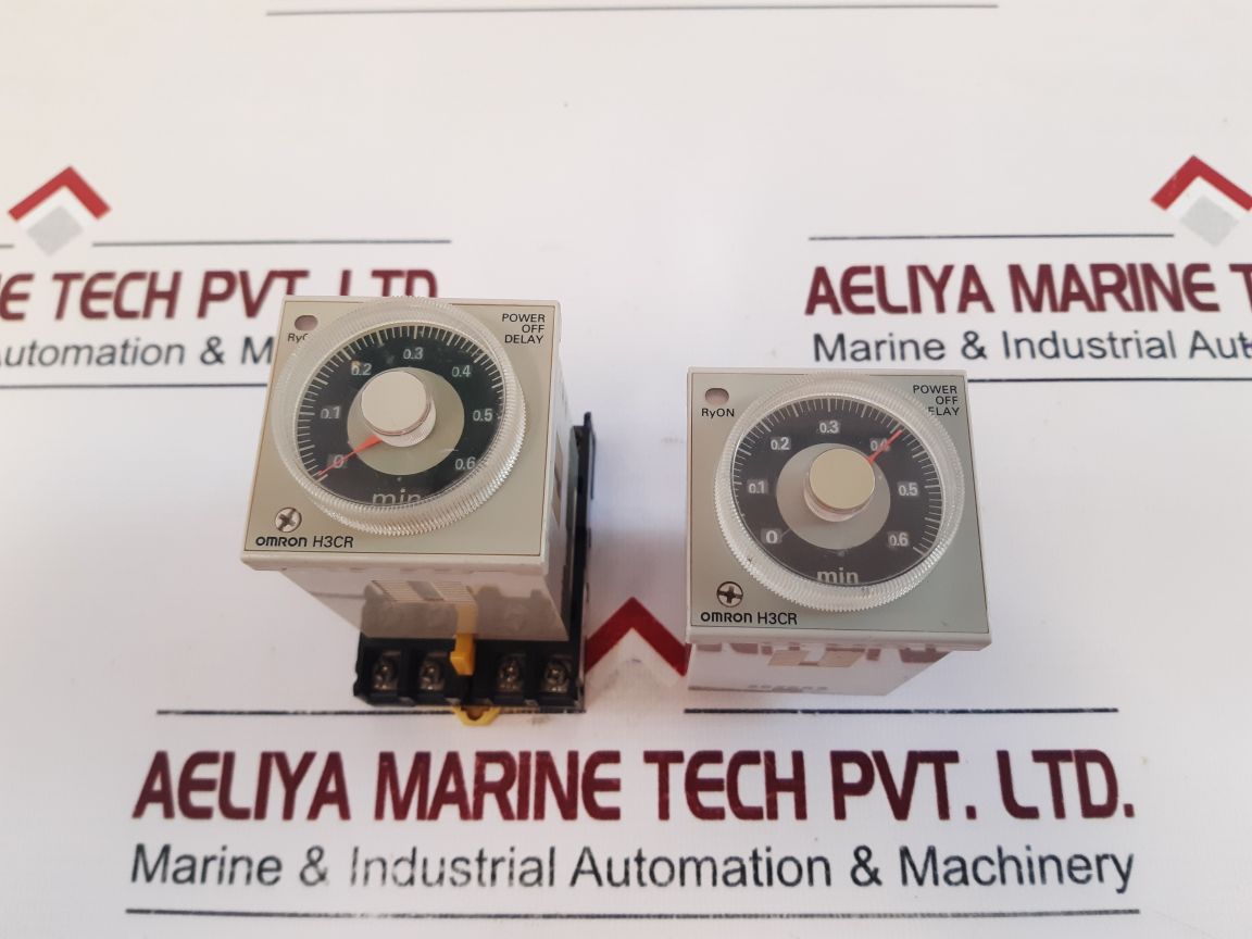 Omron H3Cr-h8L Timer Power Off Delay
