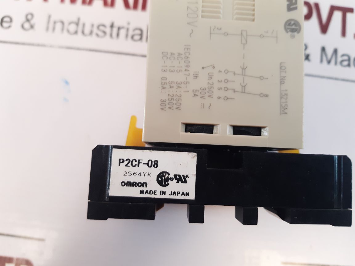 Omron H3Cr-h8L Timer Power Off Delay
