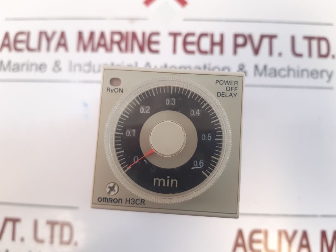 Omron H3Cr-h8L Timer Power Off Delay
