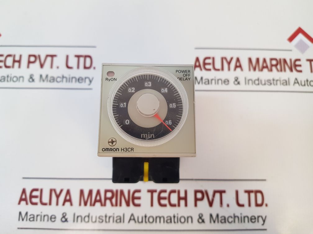 Omron H3Cr-h8L Timer Power Off Delay With Base
