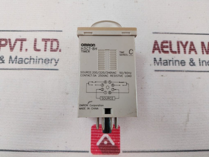 Omron H3Ct-8H Timer 0 To 1.0