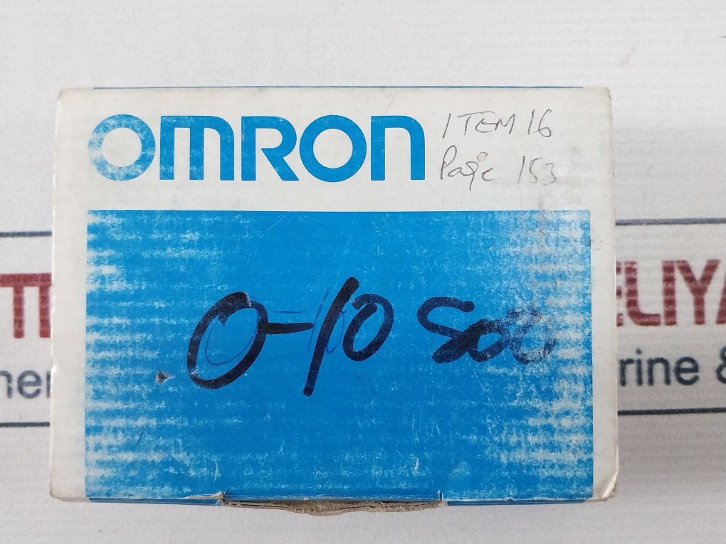 Omron H3D Timer 0-10 Sec 5A 250Vac
