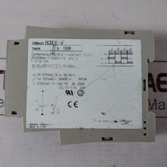 Omron H3De-f Timer Relay 24-230Vac/Dc