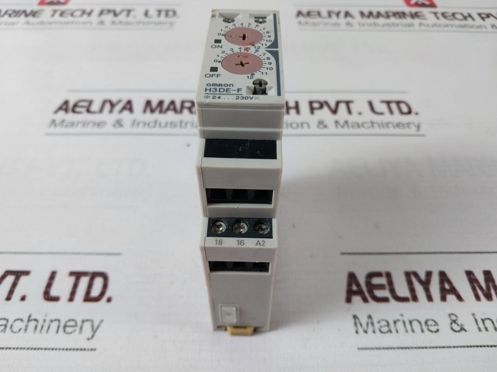 Omron H3De-f Timer Relay 24-230Vac/Dc