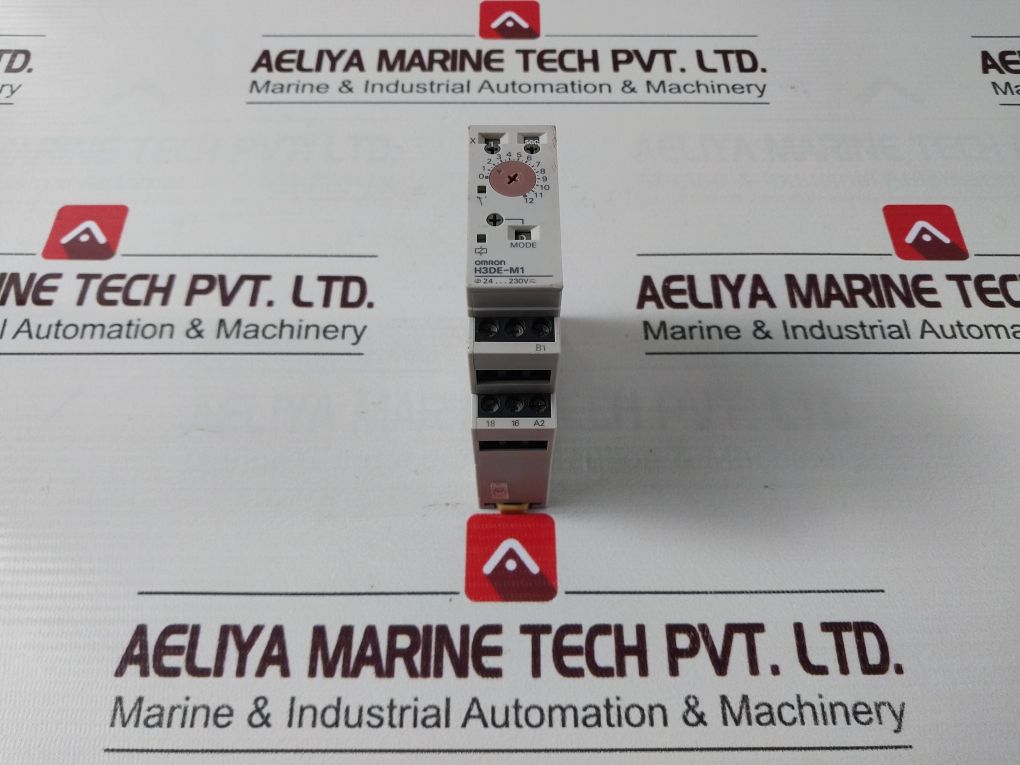 Omron H3De-m1 Timer Delay Relay 24-230V Ac/Dc 50/60Hz
