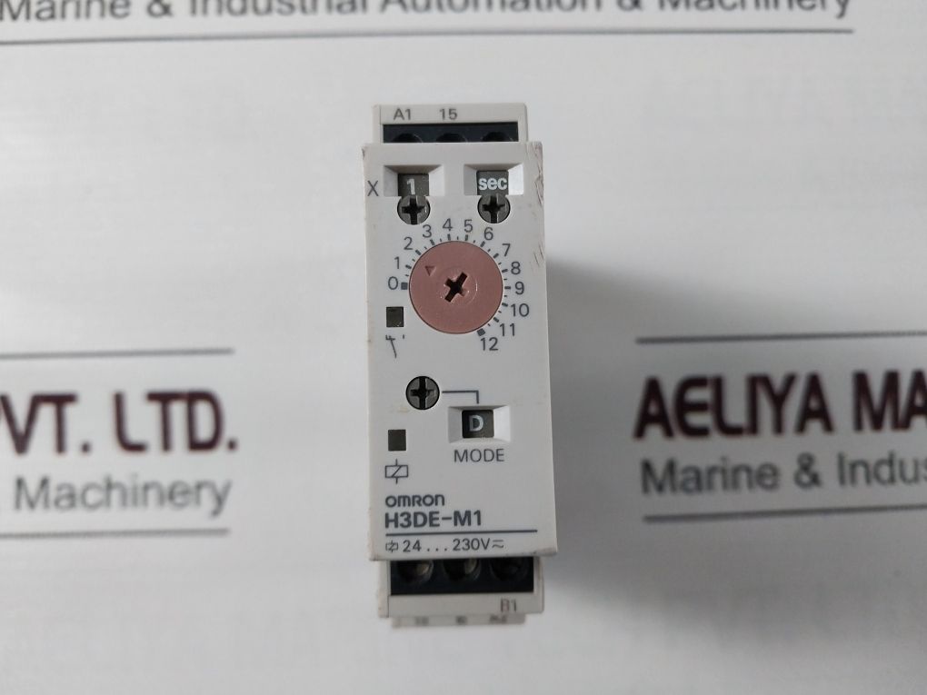 Omron H3De-m1 Timer Delay Relay 24-230V Ac/Dc 50/60Hz