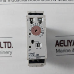 Omron H3De-m1 Timer Delay Relay 24-230V Ac/Dc 50/60Hz