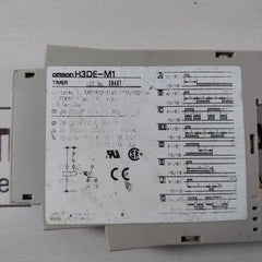 Omron H3De-m1 Timer Delay Relay 24-230V Ac/Dc 50/60Hz