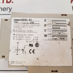 Omron H3De-s1 24 To 230 Vac/Dc Solid-state Multi-functional Timer