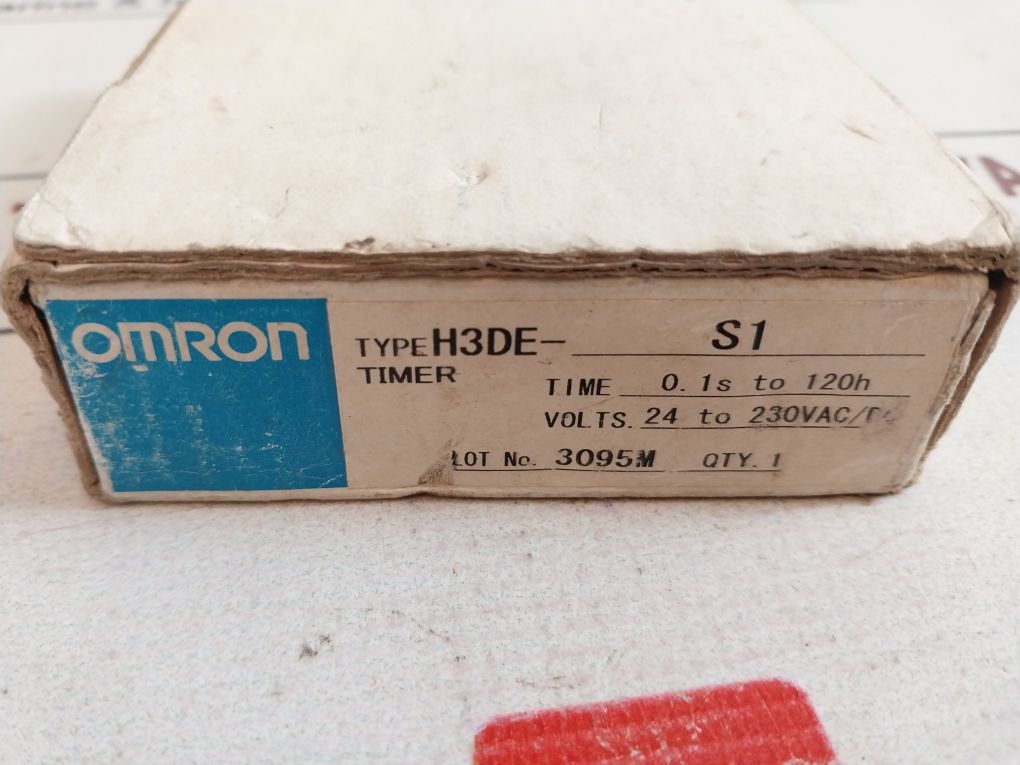 Omron H3De-s1 Timer Relay 0.1S To 120H