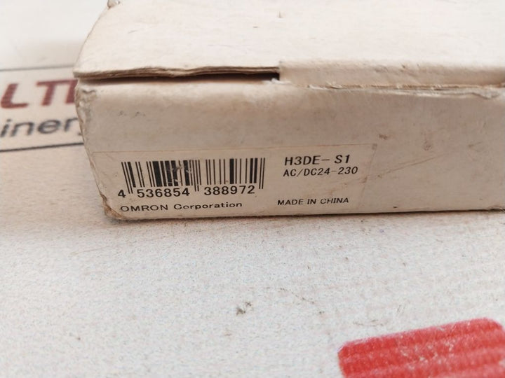 Omron H3De-s1 Timer Relay 0.1S To 120H