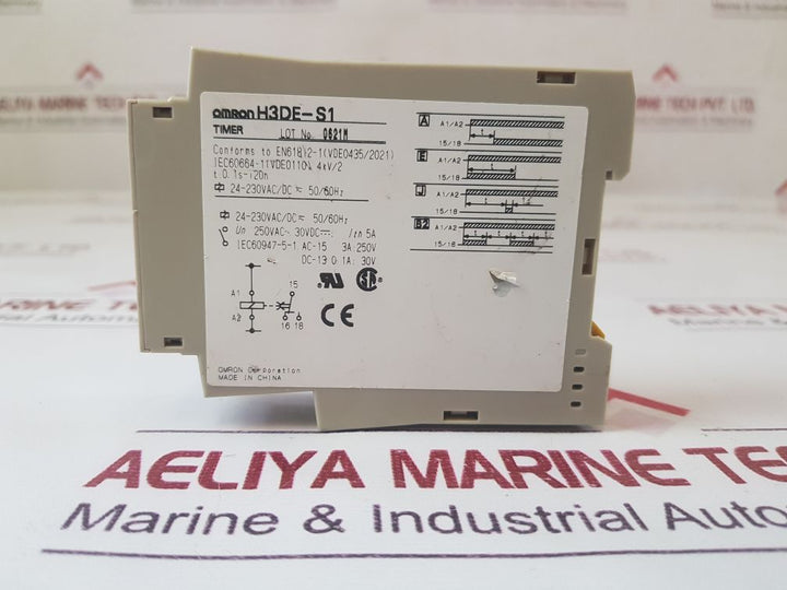 Omron H3De-s1 Timer Relay 0.1S-120H