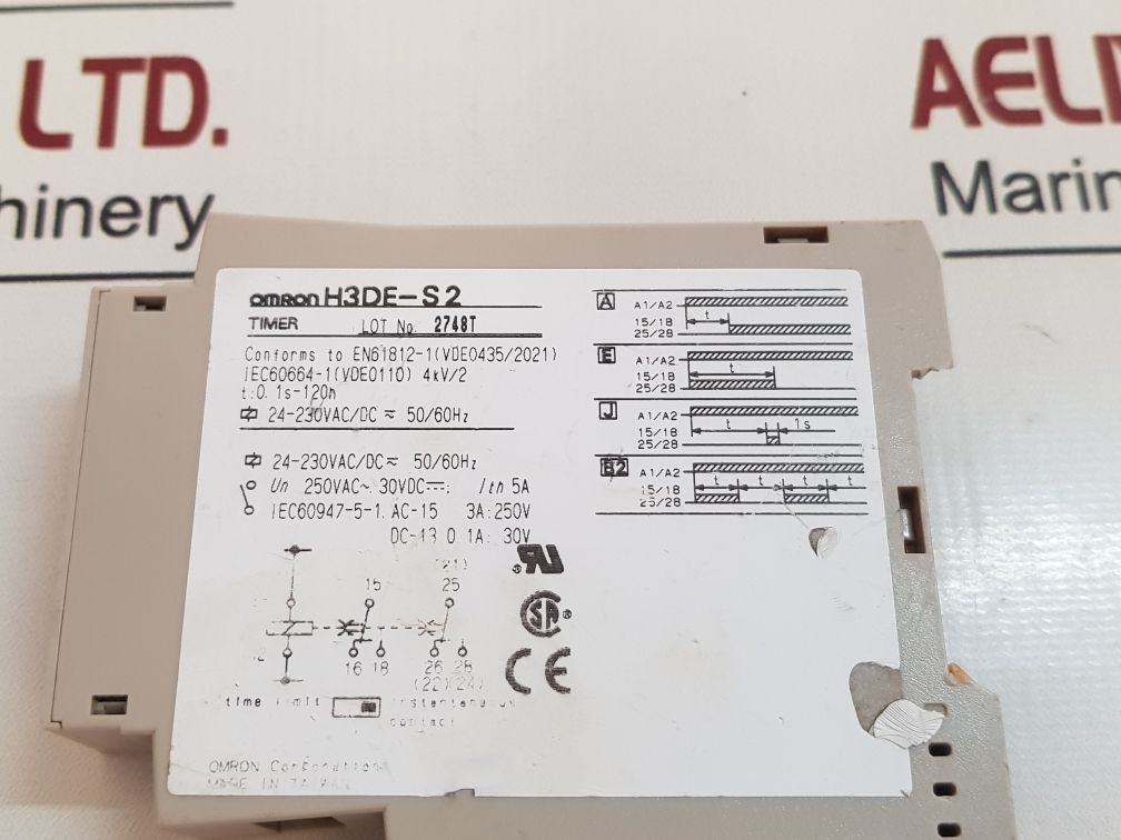 Omron H3De-s2 Timer