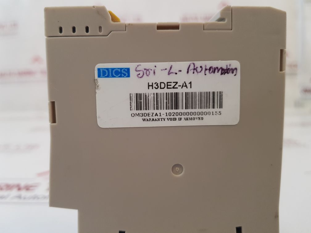 Omron H3Dez-a1 Delay Timer
