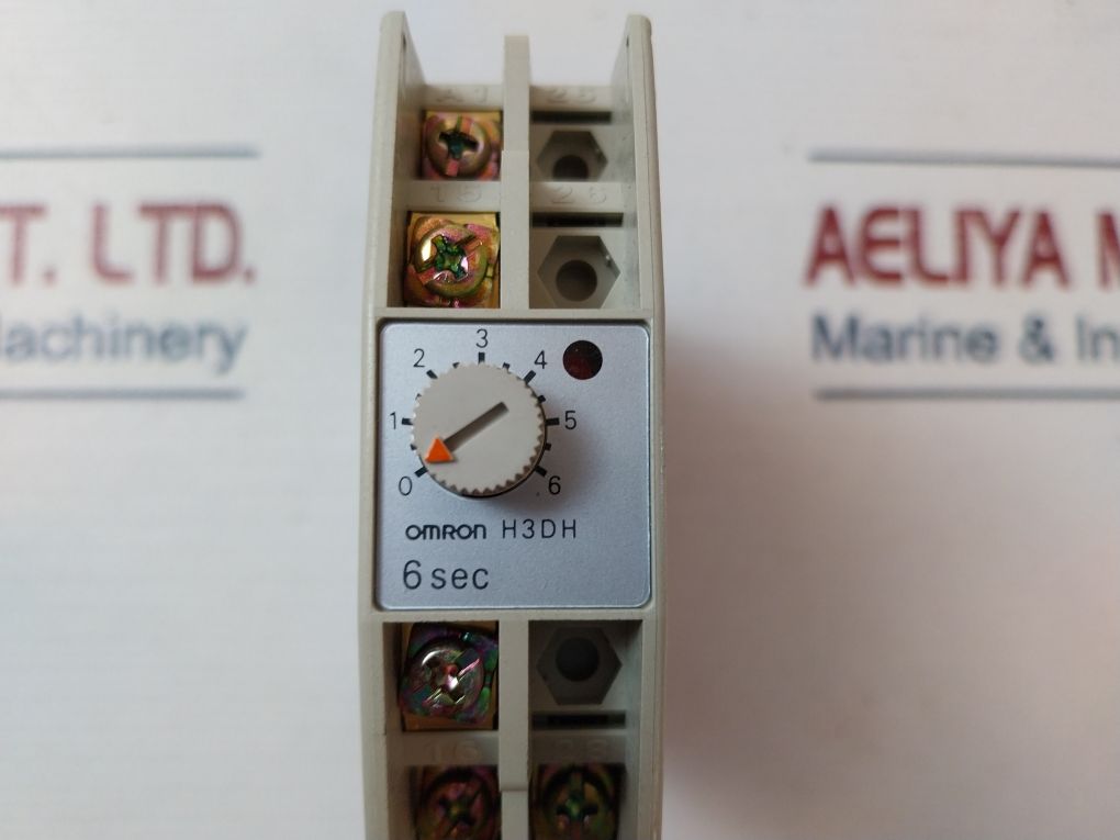 Omron H3Dh Timer 6 Sec 3A 250Vac