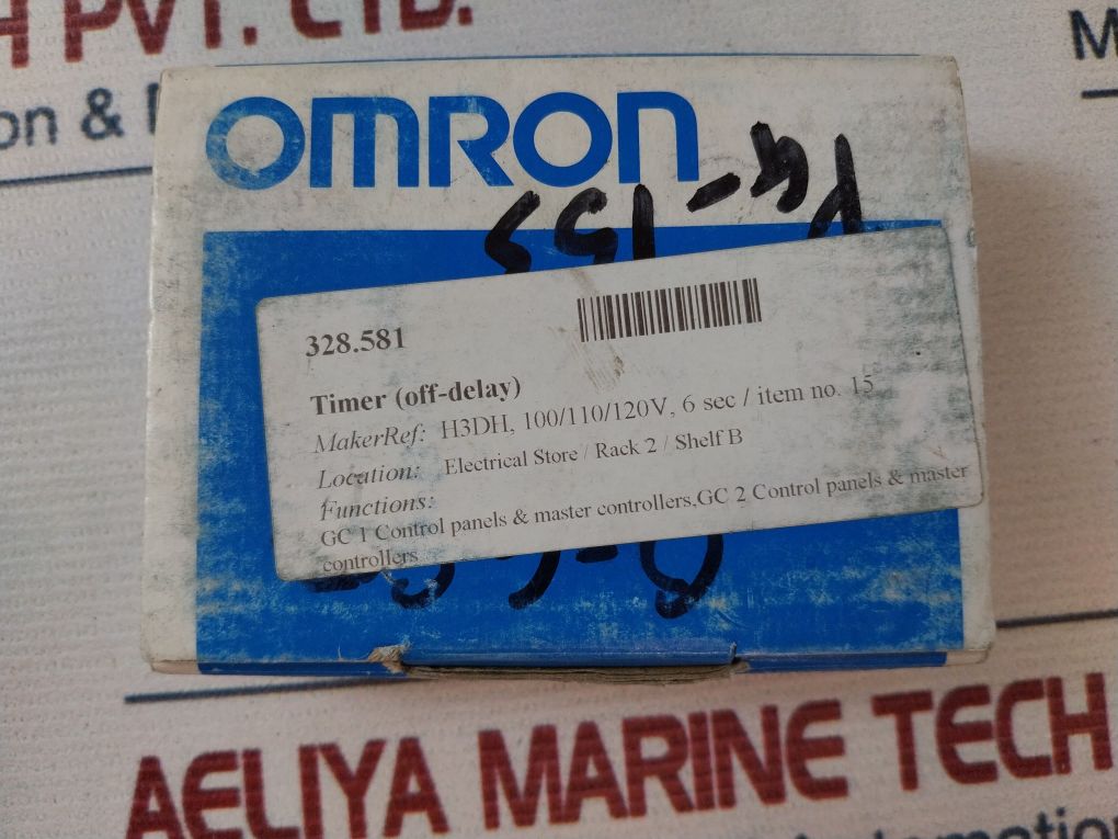 Omron H3Dh Timer 6 Sec 3A 250Vac