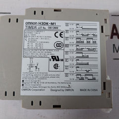 Omron H3Dk-m1 Multifunction Timer 0.1S-1200H 