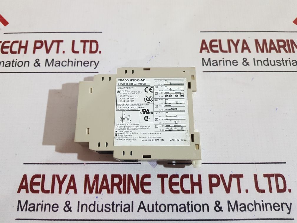 Omron H3Dk-m1 Timer Relay 0.1S-1200H