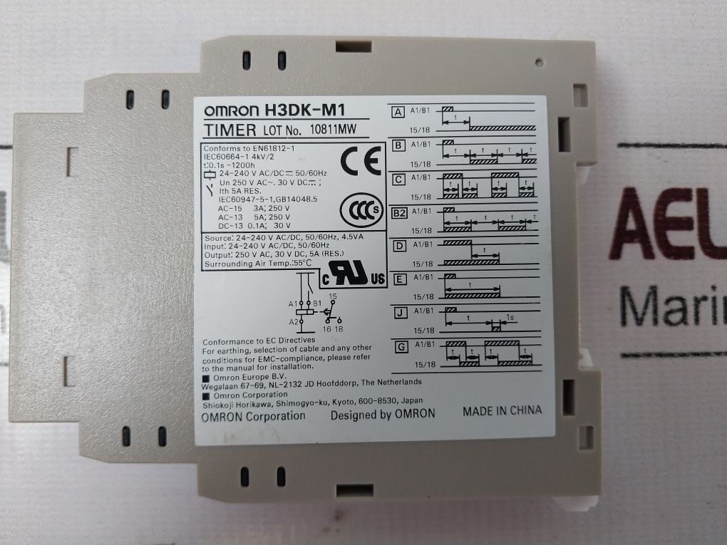 Omron H3Dk-m1 Multifunction Timer 0.1S-1200H