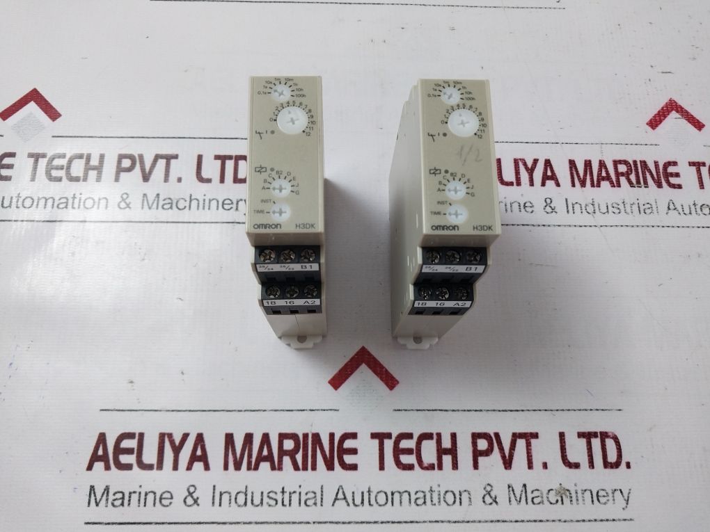 Omron H3Dk-m2 Timer Relay 0.1S-1200H