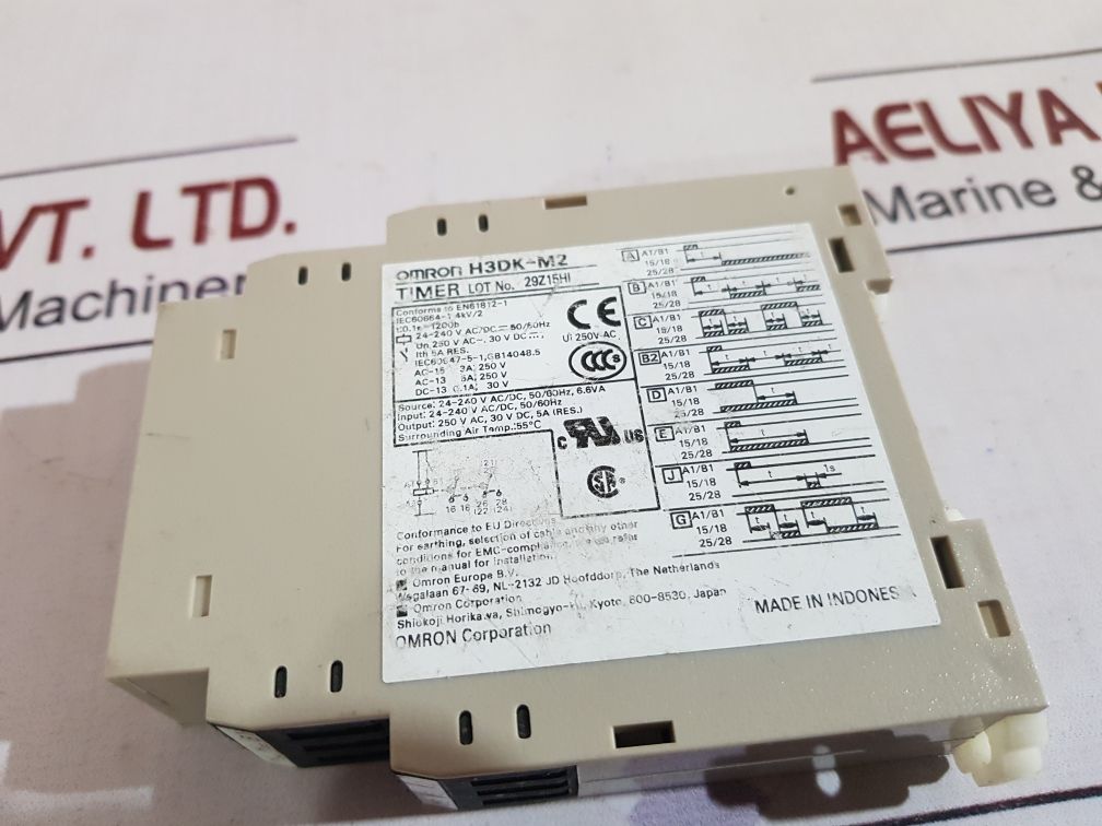 Omron H3Dk-m2 Timer Relay