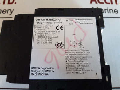 Omron H3Dkz-a1 Timer H3Dkz
