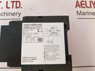 Omron H3Dkz-hdl Timer