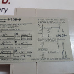 Omron H3Dr-p Timer T; 1.2Sec...120Hrs