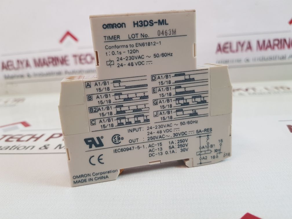 Omron H3Ds-ml Timer 0.1S-120H ModeC
