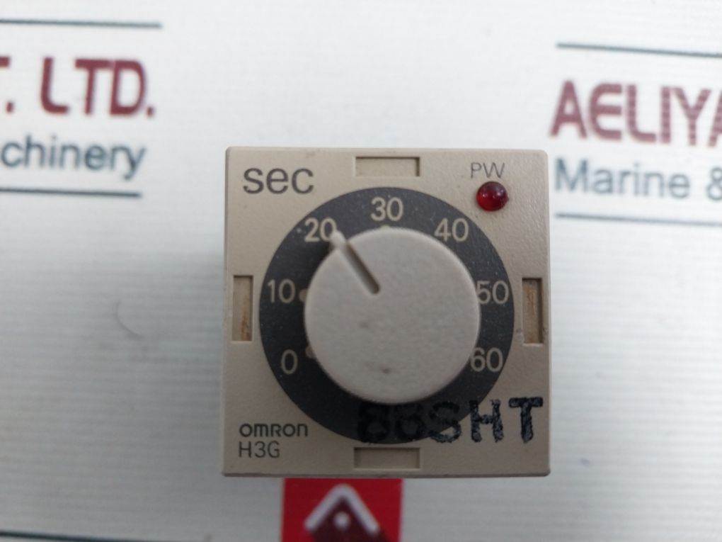 Omron H3G-8A On-delay Time Delay Relay 0-60 Sec