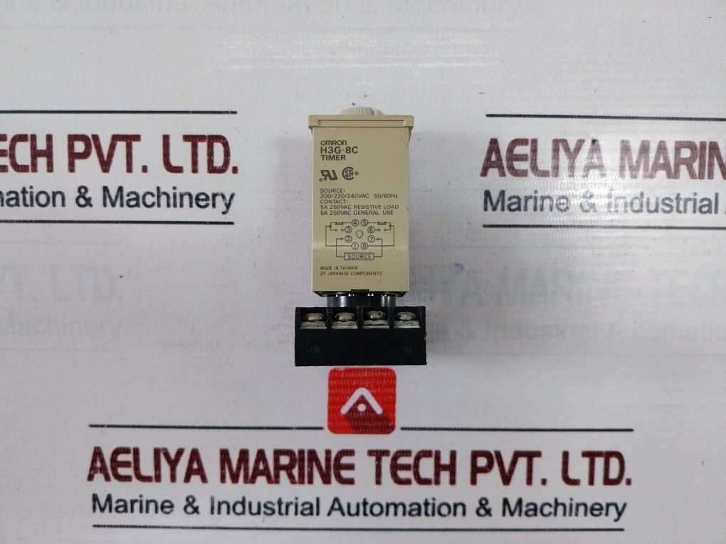 Omron H3G-8C 24 Vdc 30 Sec. Timer H3G8C