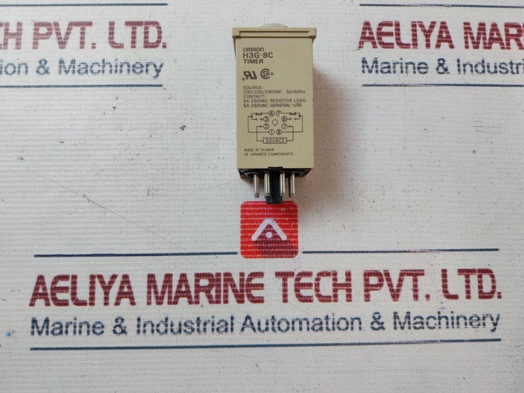 Omron H3G-8C Timer 50/60Hz