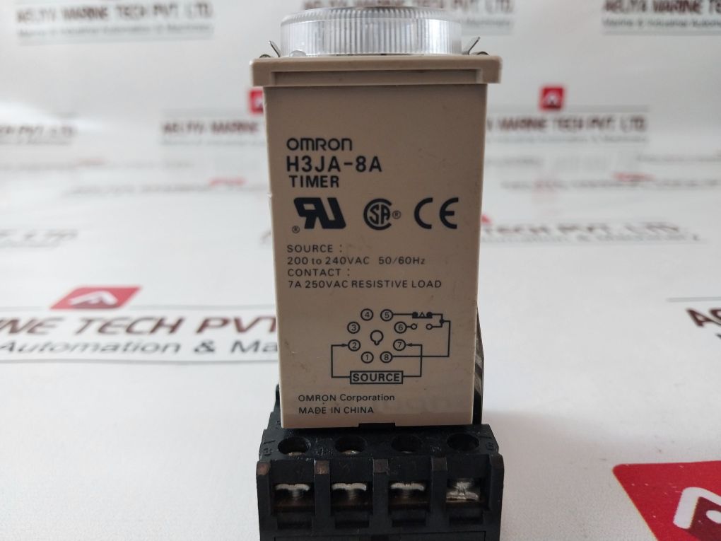 Omron H3Ja-8A Timer 0 To 30 Sec