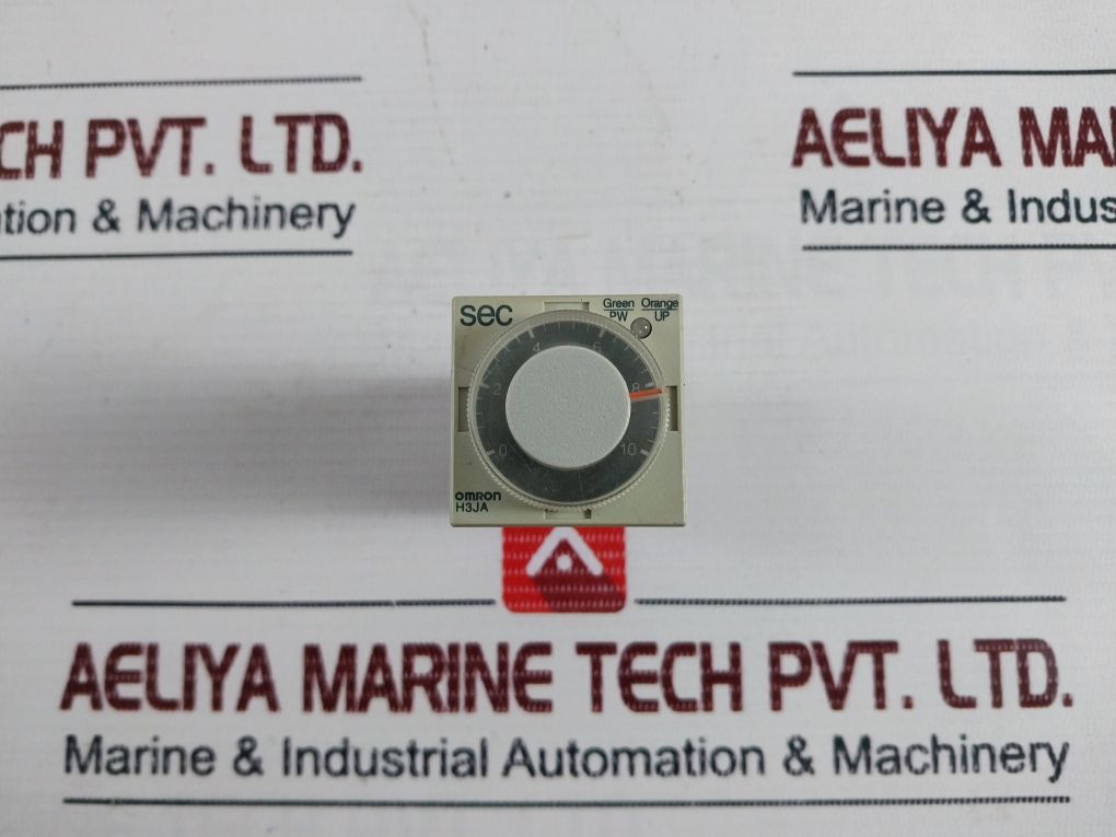 Omron H3Ja-8C Timer With Base 0-10 Sec