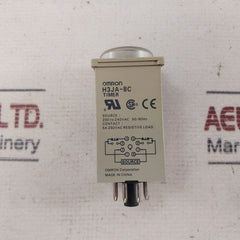 Omron H3Ja-8C Timer 0-30 Sec 5A 250Vac