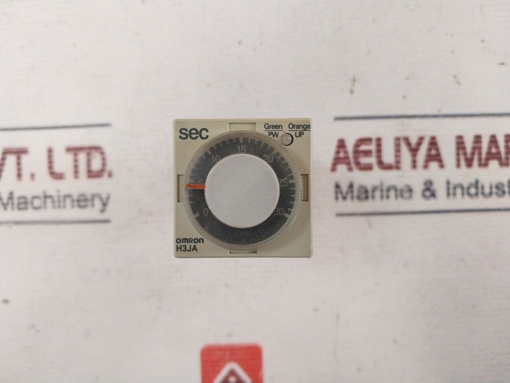 Omron H3Ja-8C Timer 0-30 Sec 5A 250Vac
