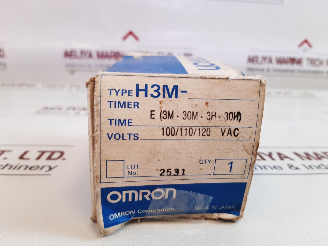 Omron H3M Timer Series E