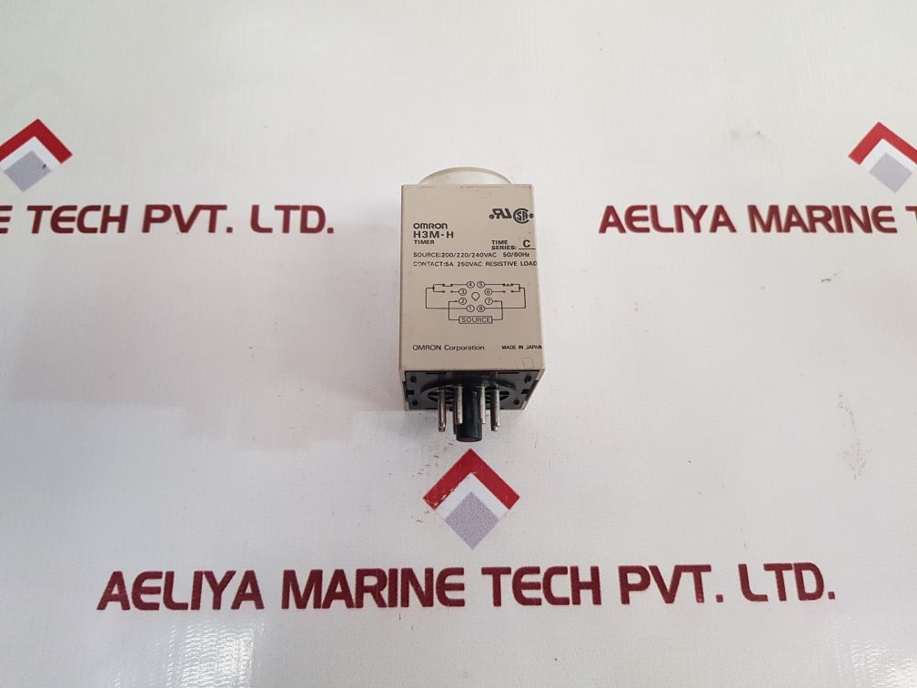 Omron H3M-h Timer 200/220/240 Vac 50/60 Hz