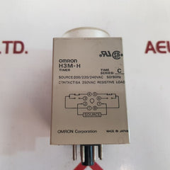 Omron H3M-h Timer 200/220/240 Vac 50/60 Hz