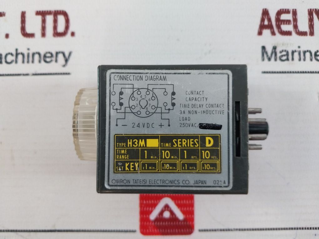 Omron H3M Series D Timer 24 Vdc