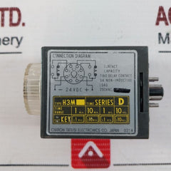 Omron H3M Series D Timer 24 Vdc