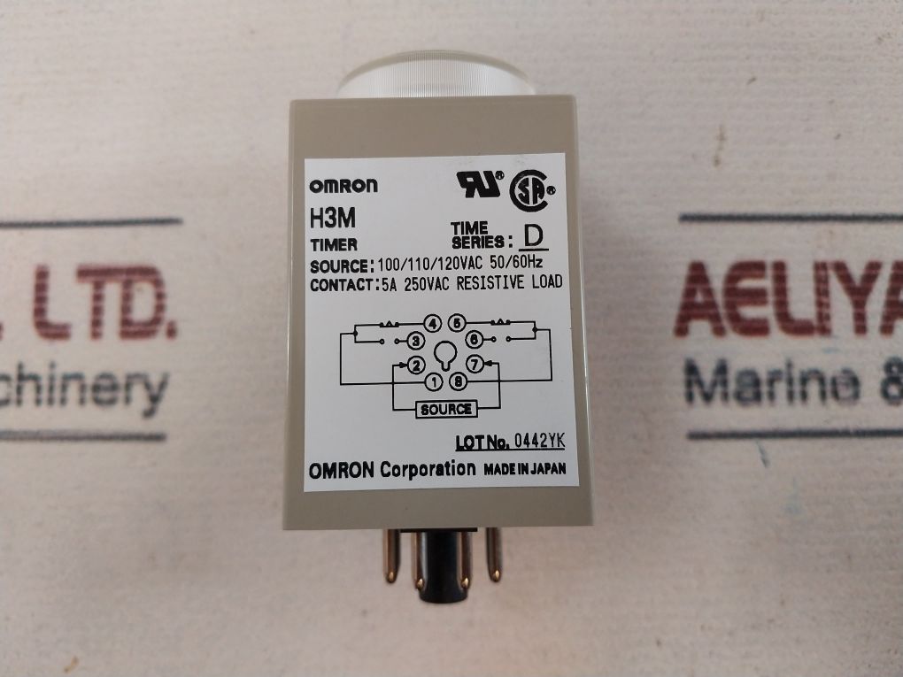 Omron H3M Solid State Timer 5A 250Vac